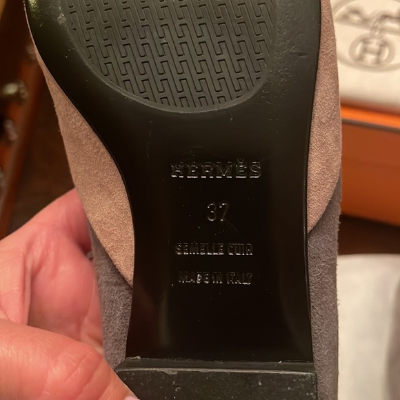 Hermès Ballerine Leslie Chèvre Flats - Picture 5 of 8